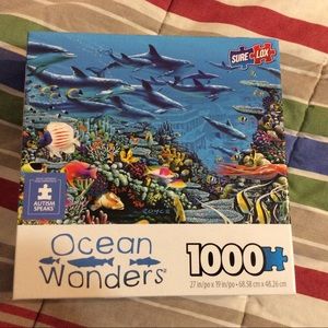 New TCG Sure-Lox 1000 pc puzzle Ocean Wonders